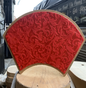 Khay gỗ quạt gấm 